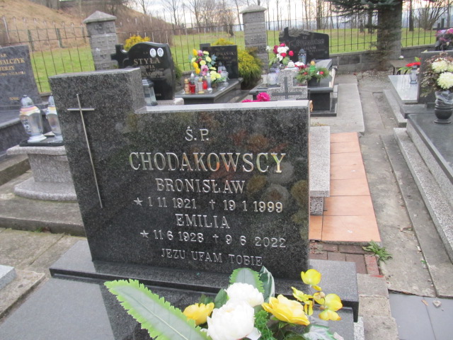 Bronisław Chodakowski 1921 Chełmek par. - Grobonet - Wyszukiwarka osób pochowanych