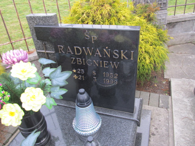 Zbigniew Radwański 1952 Chełmek par. - Grobonet - Wyszukiwarka osób pochowanych
