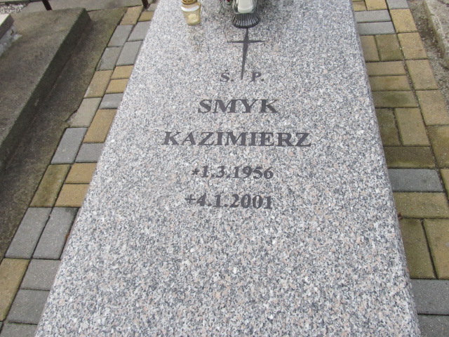 Kazimierz Smyk 1956 Chełmek par. - Grobonet - Wyszukiwarka osób pochowanych