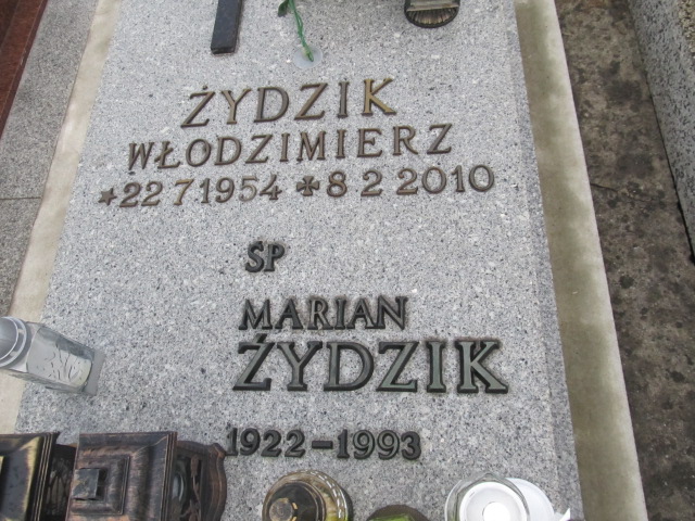 Włodzimierz Żydzik 1954 Chełmek par. - Grobonet - Wyszukiwarka osób pochowanych