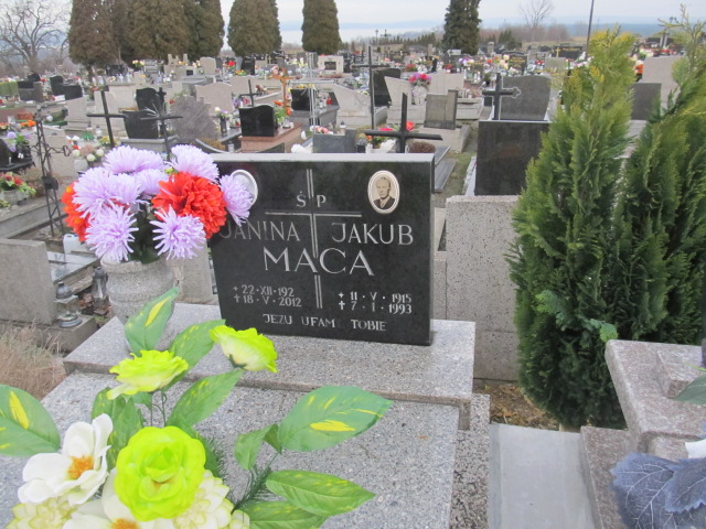 Janina Maca 0000 Chełmek par. - Grobonet - Wyszukiwarka osób pochowanych