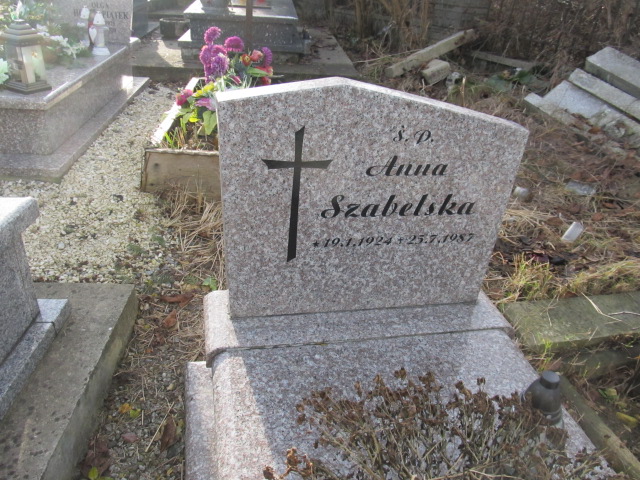 Anna Szabelska 1924 Chełmek par. - Grobonet - Wyszukiwarka osób pochowanych