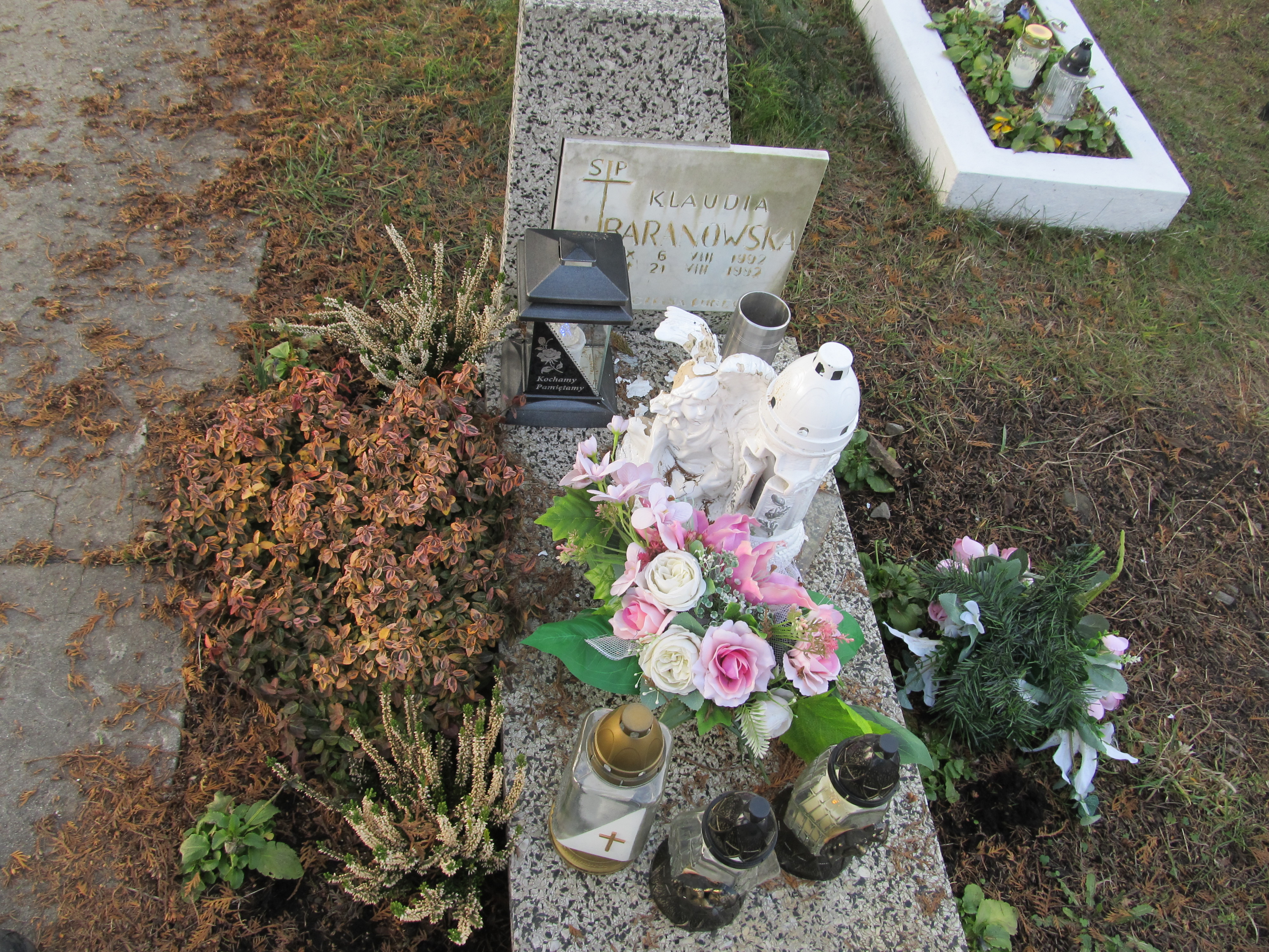 Grób Klaudia Baranowska