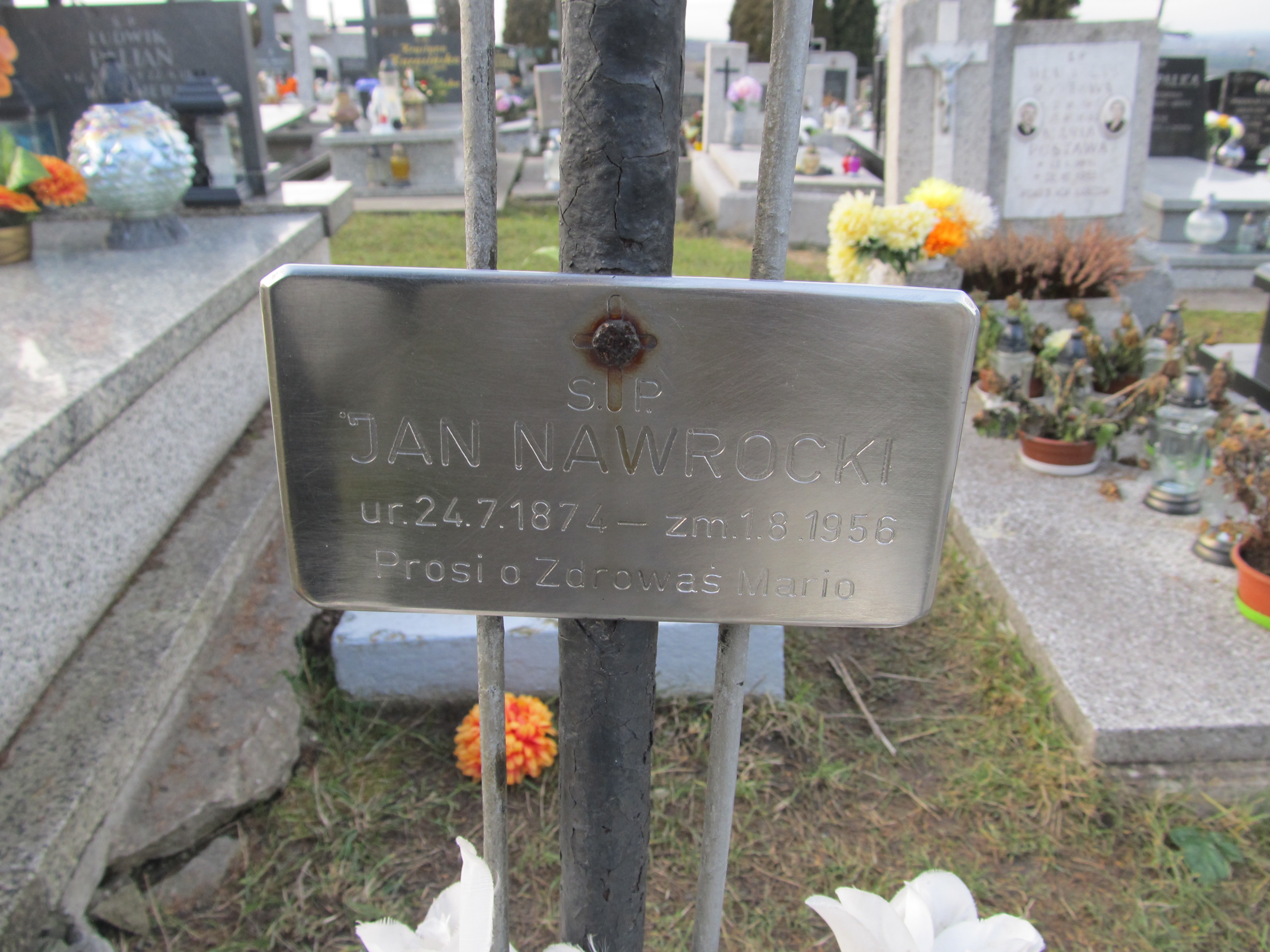 Jan Nawrocki 1874 Chełmek par. - Grobonet - Wyszukiwarka osób pochowanych