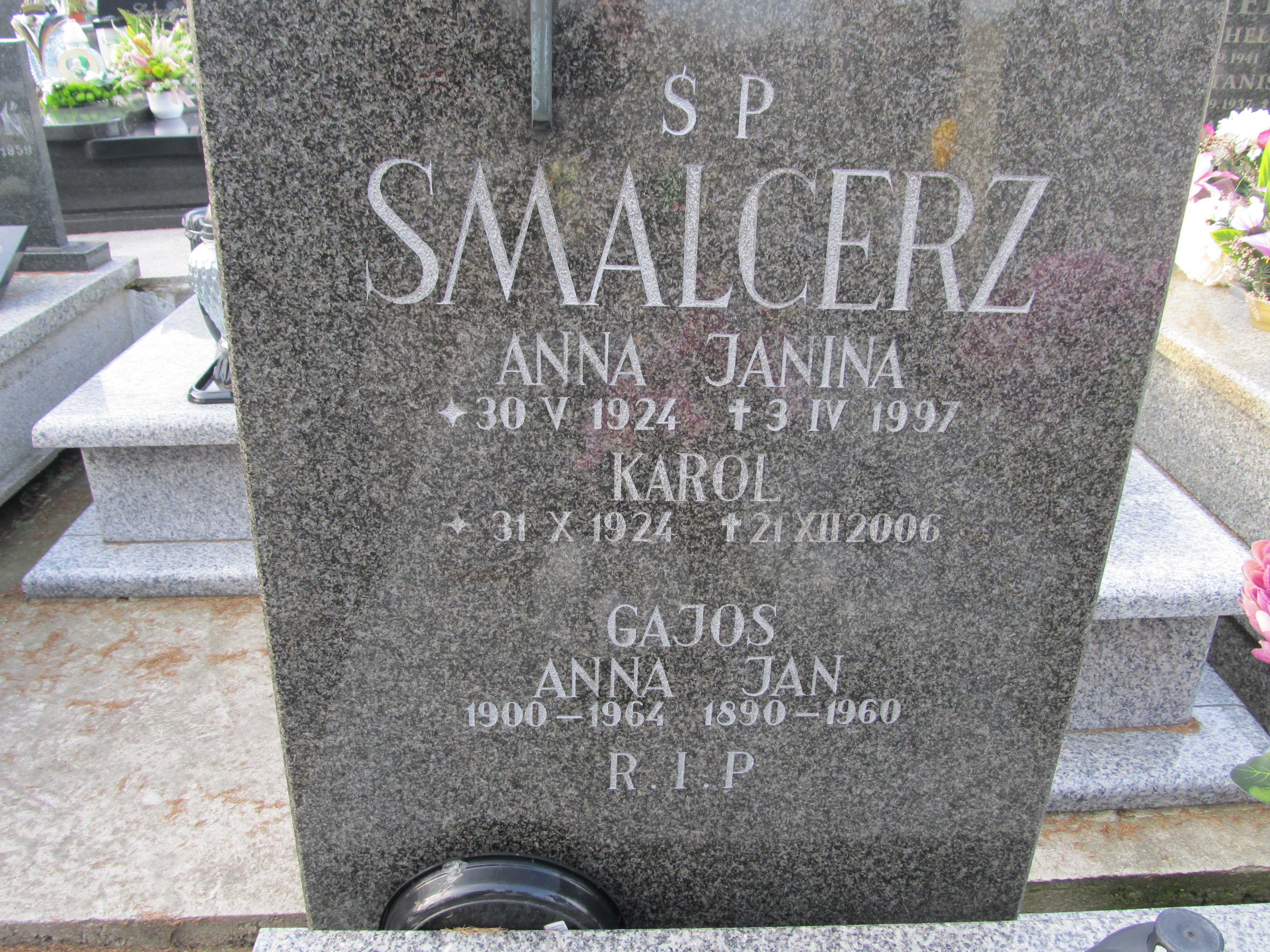 Anna Gajos 1899 Chełmek par. - Grobonet - Wyszukiwarka osób pochowanych