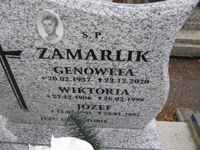 Genowefa Zamarlik 1937 Chełmek par. - Grobonet - Wyszukiwarka osób pochowanych