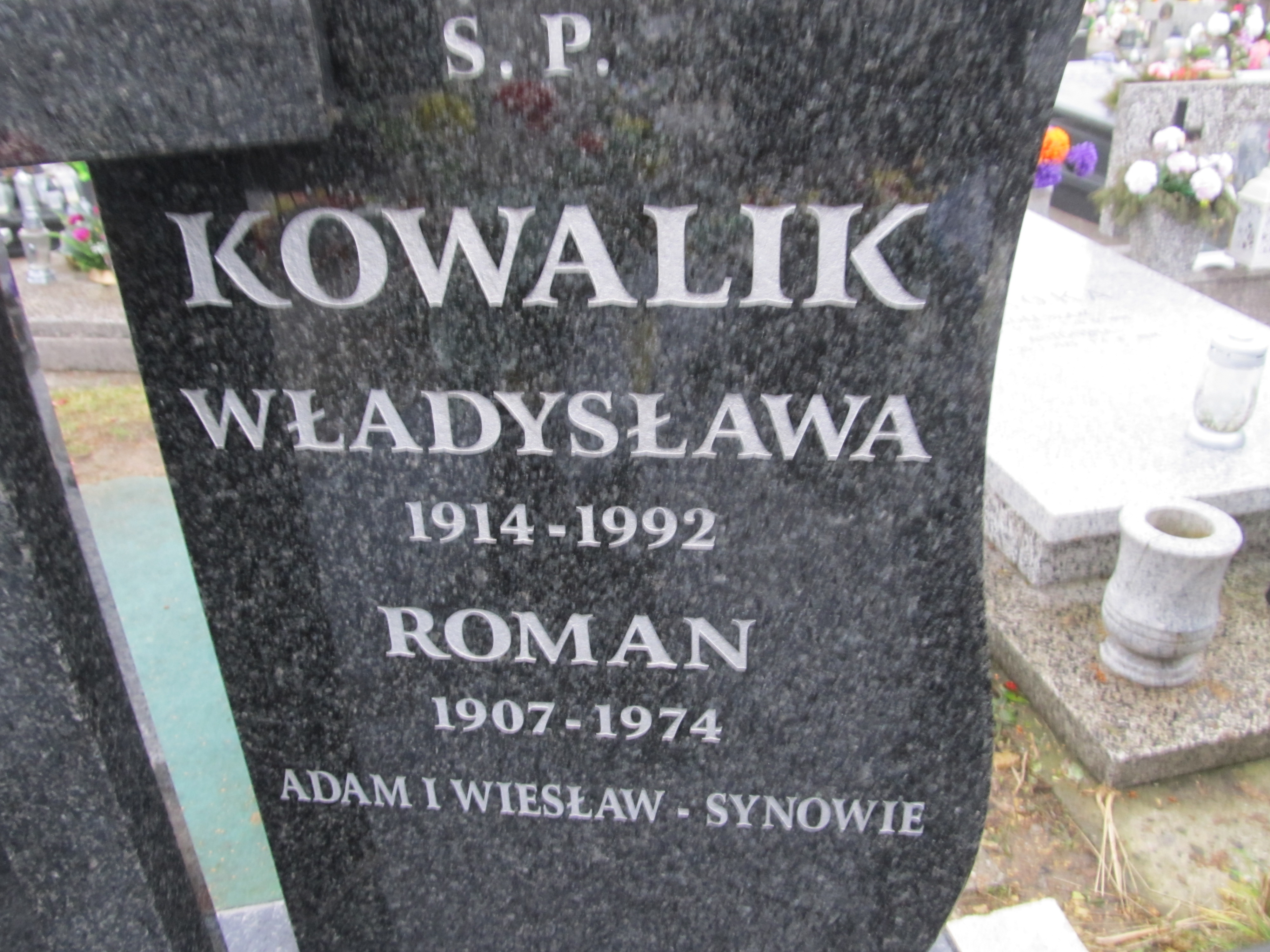 Adam Kowalik Chełmek par. - Grobonet - Wyszukiwarka osób pochowanych