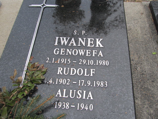 Rudolf Iwanek 1902 Chełmek par. - Grobonet - Wyszukiwarka osób pochowanych