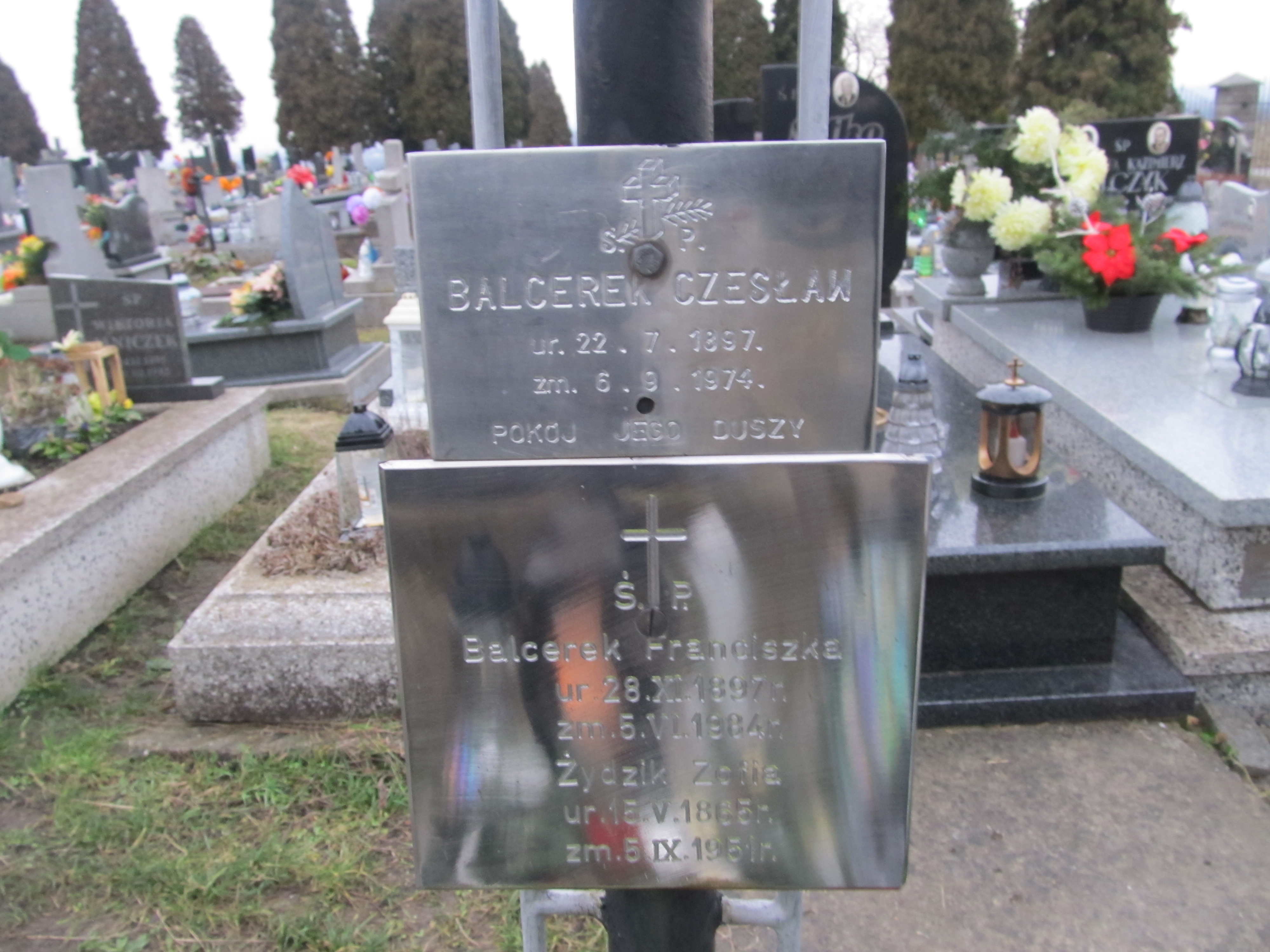 Zofia Żydzik 1865 Chełmek par. - Grobonet - Wyszukiwarka osób pochowanych