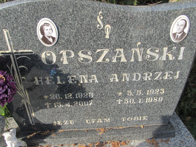Helena Opszańska 1926 Chełmek par. - Grobonet - Wyszukiwarka osób pochowanych